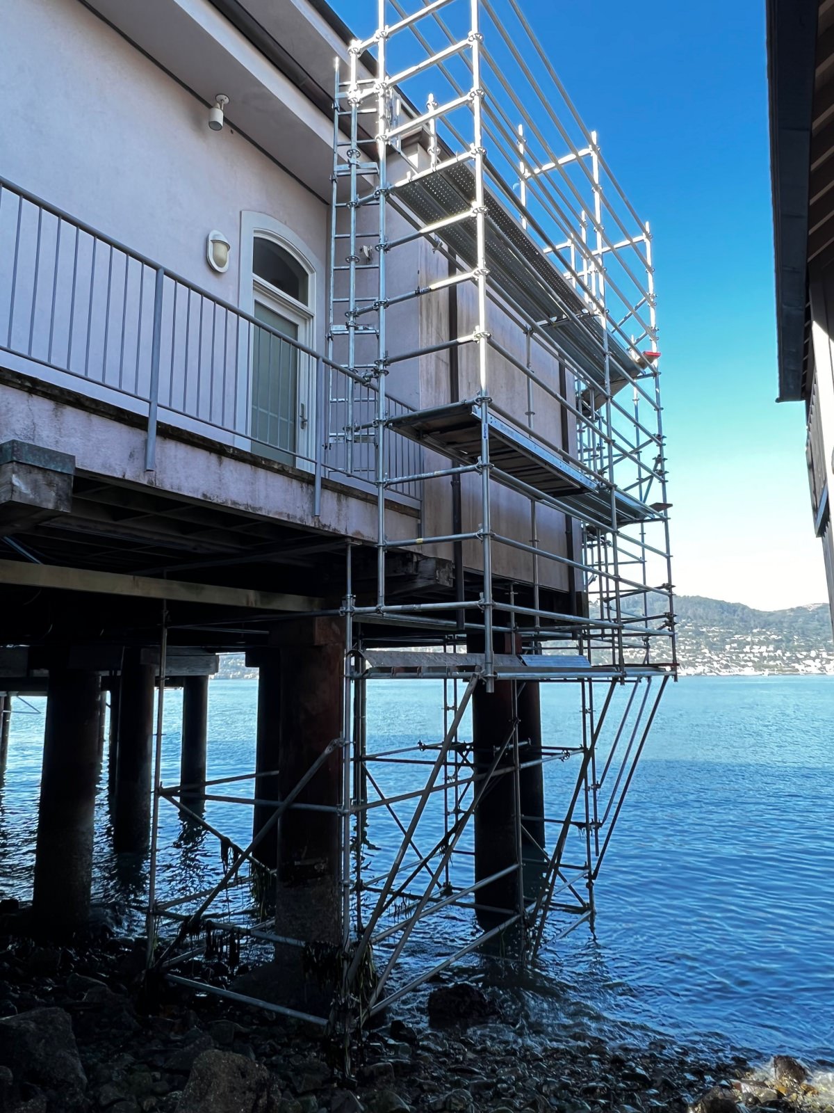 Residential scaffolding project by Elite Scaffold in San Francisco Bay Area